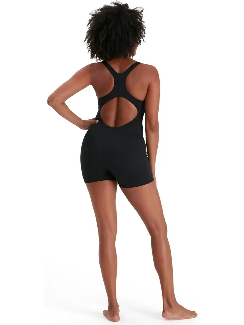 Speedo Women's ECO Endurance+ Legsuit Swimsuit Black-3